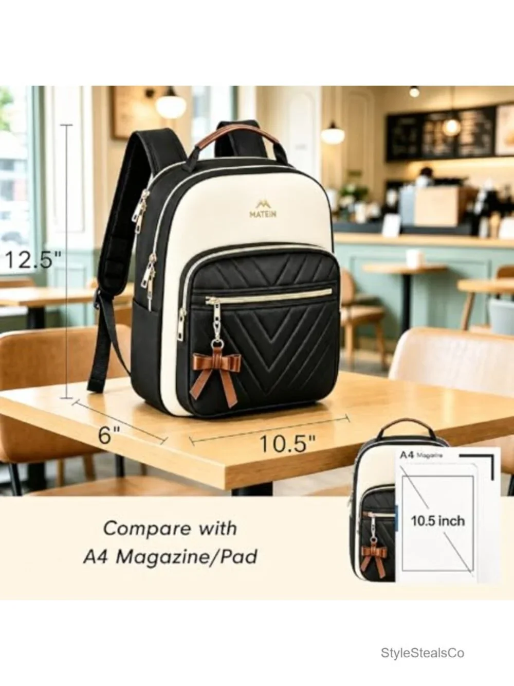 Mini Backpack Purse for Women Waterproof Polyester Lightweight Daypack